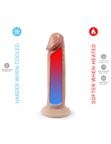 SILEXD - PENE REALÍSTICO MODELO 2 SILICONA PREMIUM TERMOREACTIVO 19 CM
