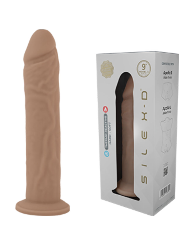 SILEXD - PENE REALÍSTICO MODELO 9 SILICONA LÍQUIDA 22.8 CM