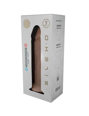 SILEXD - PENE REALÍSTICO MODELO 9 SILICONA LÍQUIDA 22.8 CM
