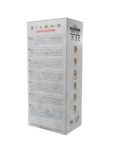 SILEXD - PENE REALÍSTICO MODELO 9 SILICONA LÍQUIDA 22.8 CM