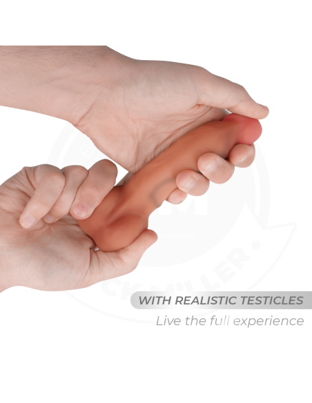 COCK MILLER - DILDO HIPERREALÍSTICO ARTICULABLE 14,8 CM