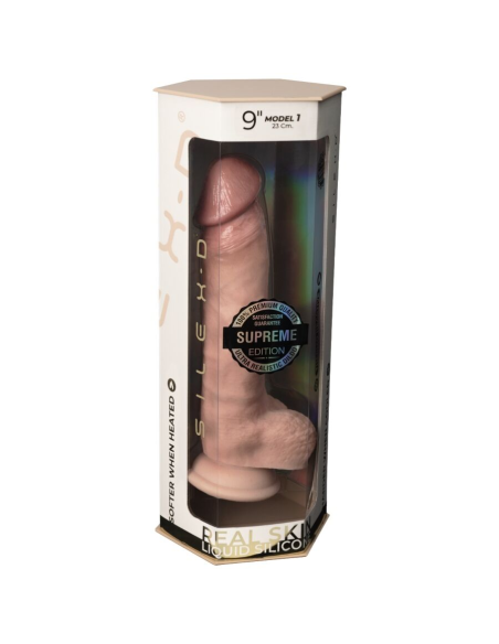 SILEXD - MODELO 1 REAL SKIN PENE SUPER REALÍSTICO TERMO REACTIVO PREMIUM SILEXPAN 22.8 CM