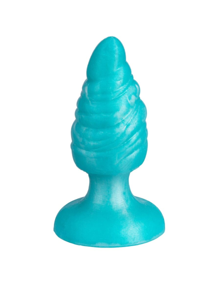 SILEXD - MELTY PLUG ANAL FANTASY SILICONA LIQUIDA TERMOREACTIVO AZUL CELESTE 9.2 CM