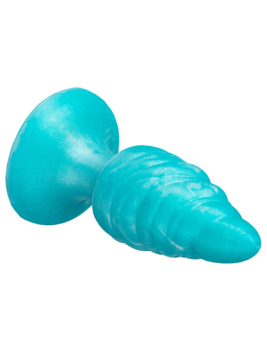 SILEXD - MELTY PLUG ANAL FANTASY SILICONA LIQUIDA TERMOREACTIVO AZUL CELESTE 9.2 CM