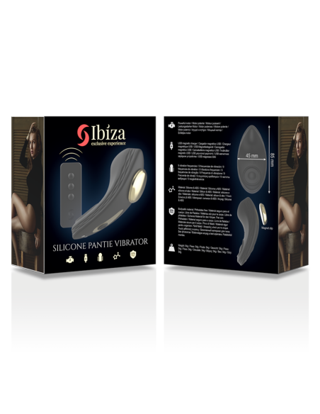 IBIZA - PANTIE VIBRADOR CONTROL REMOTO SILICONA