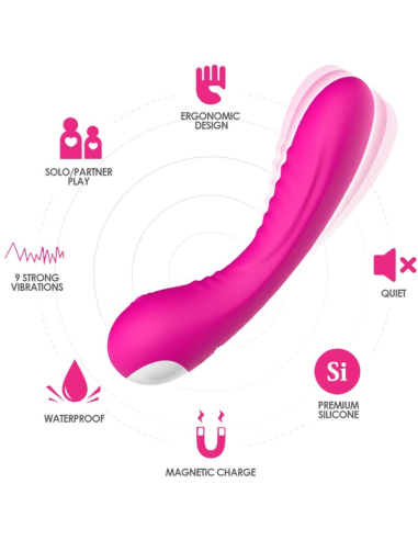 ARMONY - LEGEND VIBRADOR SILICONA FUCSIA