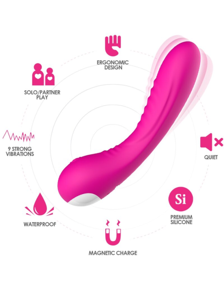 ARMONY - LEGEND VIBRADOR SILICONA FUCSIA