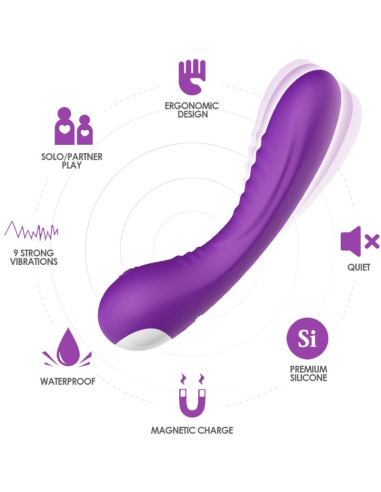ARMONY - LEGEND VIBRADOR SILICONA VIOLETA