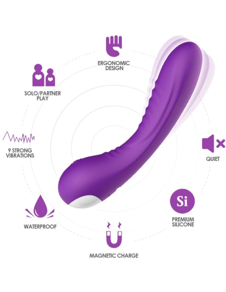 ARMONY - LEGEND VIBRADOR SILICONA VIOLETA