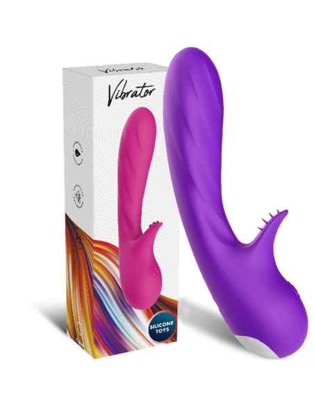 ARMONY - ROMANCE VIBRADOR CON ESTIMULADOR VIOLETA