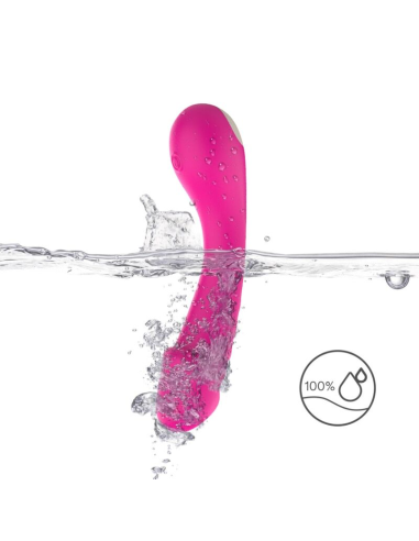 ARMONY - DILDO VIBRADOR PUNTO G SILICONA FUCSIA