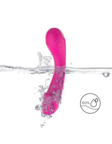 ARMONY - DILDO VIBRADOR PUNTO G SILICONA FUCSIA