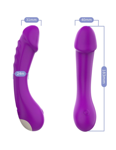 ARMONY - DILDO VIBRADOR PUNTO G SILICONA VIOLETA