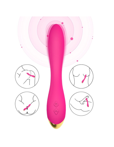 ARMONY - FLAMINGO VIBRADOR MULTIPOSICION FUCSIA