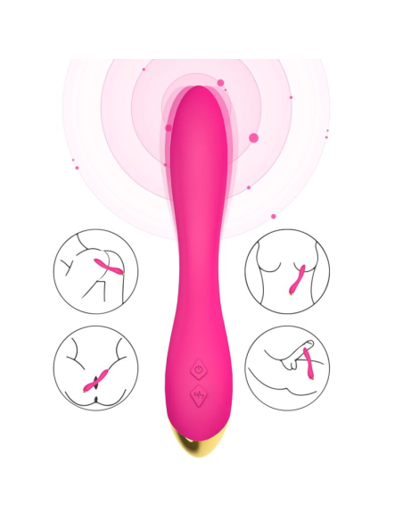 ARMONY - FLAMINGO VIBRADOR MULTIPOSICION FUCSIA