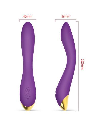 ARMONY - FLAMINGO VIBRADOR MULTIPOSICION VIOLETA