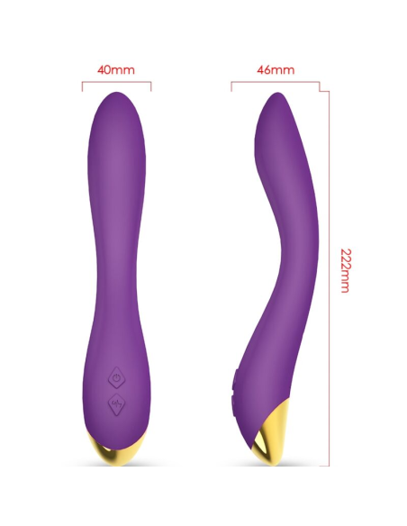 ARMONY - FLAMINGO VIBRADOR MULTIPOSICION VIOLETA