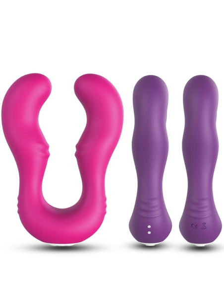 ARMONY - SERAPH VIBRADOR DOBLE CONTROL REMOTO FUCSIA