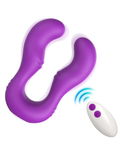 ARMONY - SERAPH VIBRADOR DOBLE CONTROL REMOTO VIOLETA