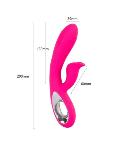 ARMONY - DARO VIBRADOR and ESTIMULADOR PULL RING FUCSIA