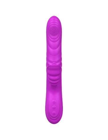 ARMONY - ANGELIA VIBRADOR MULTIFUNCION CON LENGUA ESTIMULADORA EFECTO CALOR VIOLETA