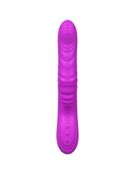 ARMONY - ANGELIA VIBRADOR MULTIFUNCION CON LENGUA ESTIMULADORA EFECTO CALOR VIOLETA
