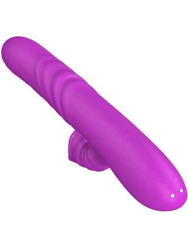 ARMONY - ANGELIA VIBRADOR MULTIFUNCION CON LENGUA ESTIMULADORA EFECTO CALOR VIOLETA