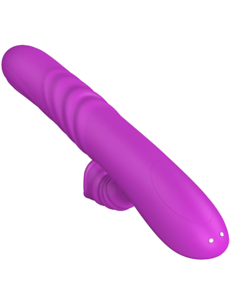 ARMONY - ANGELIA VIBRADOR MULTIFUNCION CON LENGUA ESTIMULADORA EFECTO CALOR VIOLETA