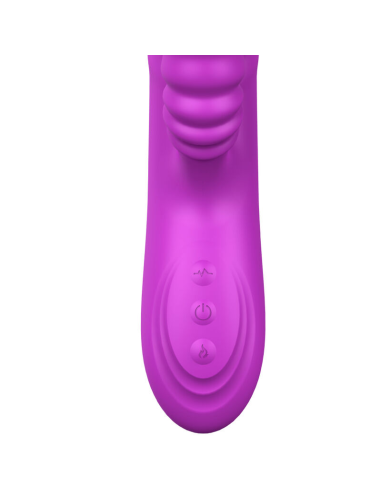 ARMONY - ANGELIA VIBRADOR MULTIFUNCION CON LENGUA ESTIMULADORA EFECTO CALOR VIOLETA