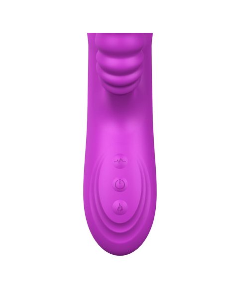 ARMONY - ANGELIA VIBRADOR MULTIFUNCION CON LENGUA ESTIMULADORA EFECTO CALOR VIOLETA
