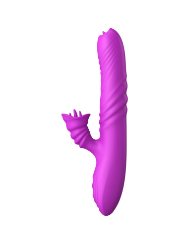 ARMONY - ANGELIA VIBRADOR MULTIFUNCION DOBLE LENGUA EFECTO CALOR VIOLETA