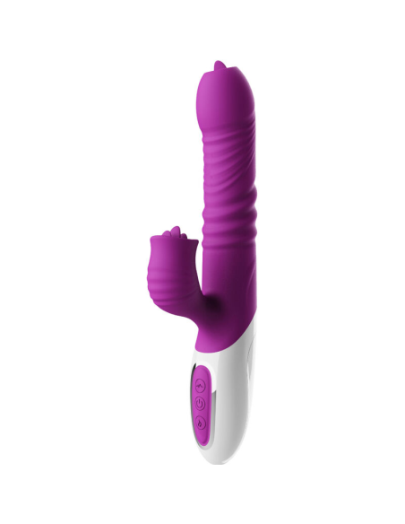 ARMONY - VIBRADOR and THRUSTING DOBLE LENGUA EFECTO CALOR VIOLETA