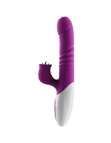 ARMONY - VIBRADOR and THRUSTING DOBLE LENGUA EFECTO CALOR VIOLETA