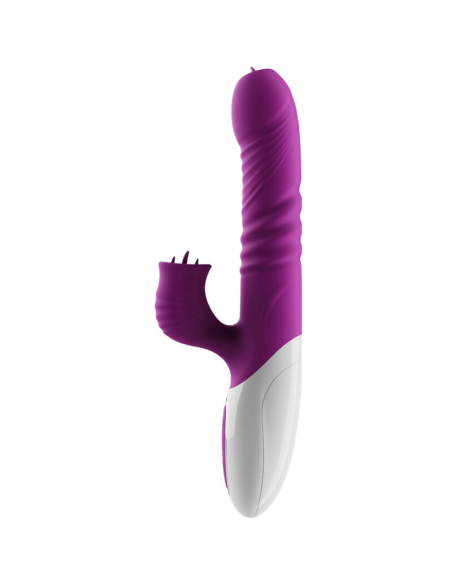 ARMONY - VIBRADOR and THRUSTING DOBLE LENGUA EFECTO CALOR VIOLETA