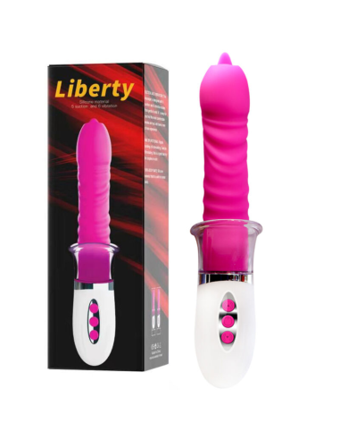 ARMONY - LIBERTY VIBRADOR and THRUSTING CON LENGUA