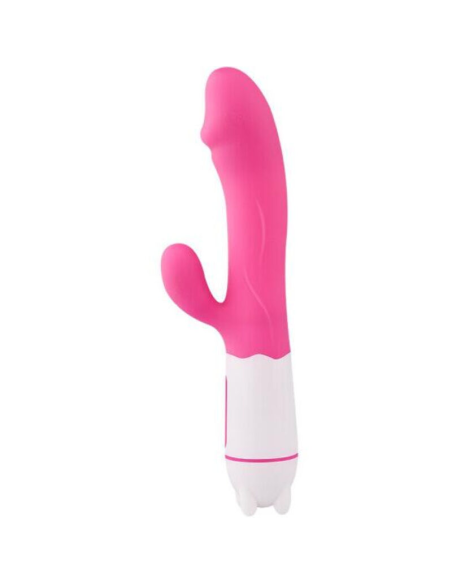 ARMONY - HAPPY VIBRADOR and ESTIMULADOR RECARGABLE FUCSIA