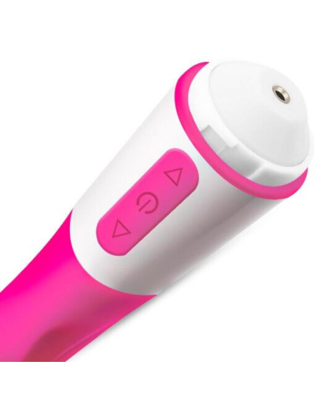 ARMONY - HAPPY VIBRADOR and ESTIMULADOR RECARGABLE FUCSIA