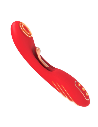 ARMONY - VIBRADOR CON LENGUA OSCILANTE ROJO