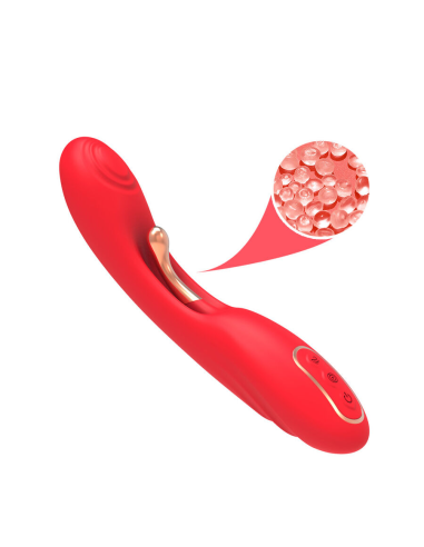 ARMONY - VIBRADOR CON LENGUA OSCILANTE ROJO