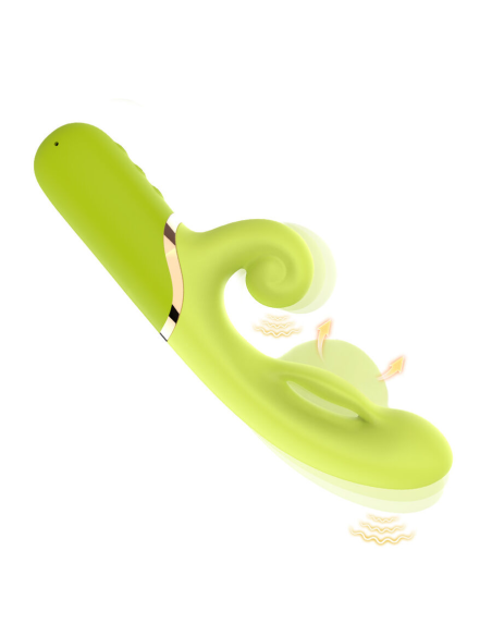 ARMONY - VIBRADOR ESTIMULADOR PUNTO A INFLABLE VERDE