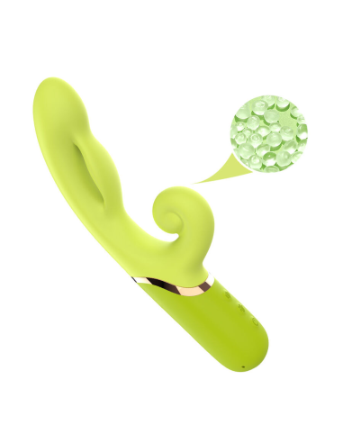 ARMONY - VIBRADOR ESTIMULADOR PUNTO A INFLABLE VERDE