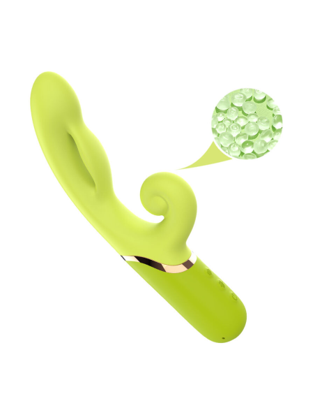 ARMONY - VIBRADOR ESTIMULADOR PUNTO A INFLABLE VERDE