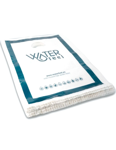 WATERFEEL - 100 BOLSAS PLASTICO GRANDES 40 X 50 CM