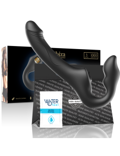 IBIZA - VIBRADOR STRAPLESS CONTROL REMOTO 3 MOTORES 1000 COMBINACIONES.