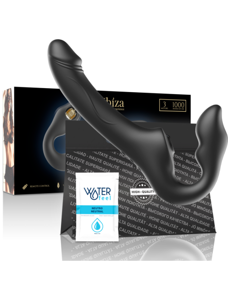 IBIZA - VIBRADOR STRAPLESS CONTROL REMOTO 3 MOTORES 1000 COMBINACIONES.