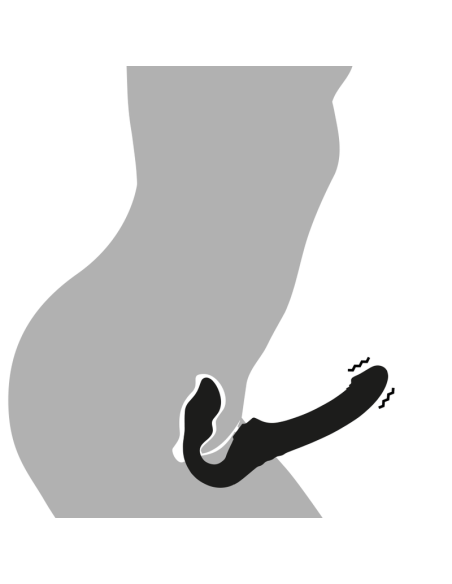 IBIZA - VIBRADOR STRAPLESS CONTROL REMOTO 3 MOTORES 1000 COMBINACIONES.