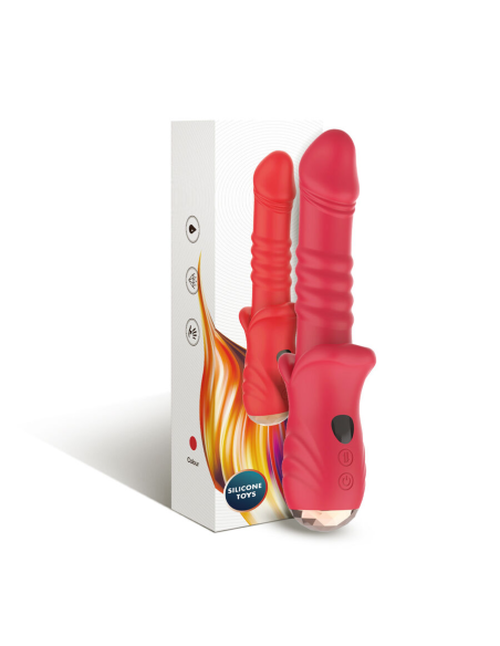 ARMONY - DILDO VIBRADOR ESTIMULADOR PUNTO A ROJO