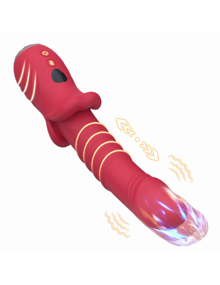 ARMONY - DILDO VIBRADOR ESTIMULADOR PUNTO A ROJO
