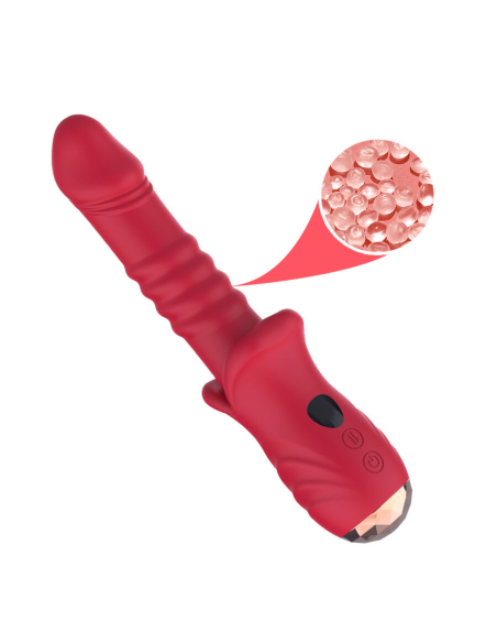 ARMONY - DILDO VIBRADOR ESTIMULADOR PUNTO A ROJO