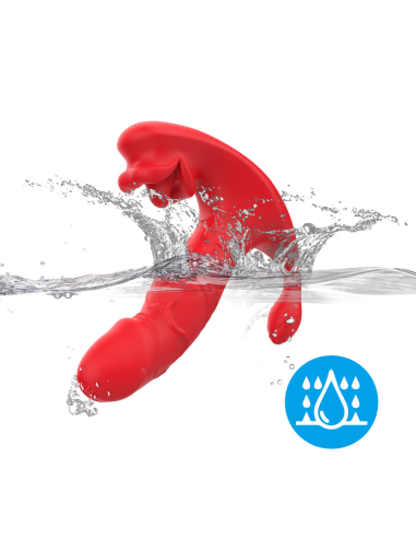 ARMONY - VIBRADOR ANAL PANTY ESTIMULADOR PUNTO C Y G CONTROL REMOTO ROJO
